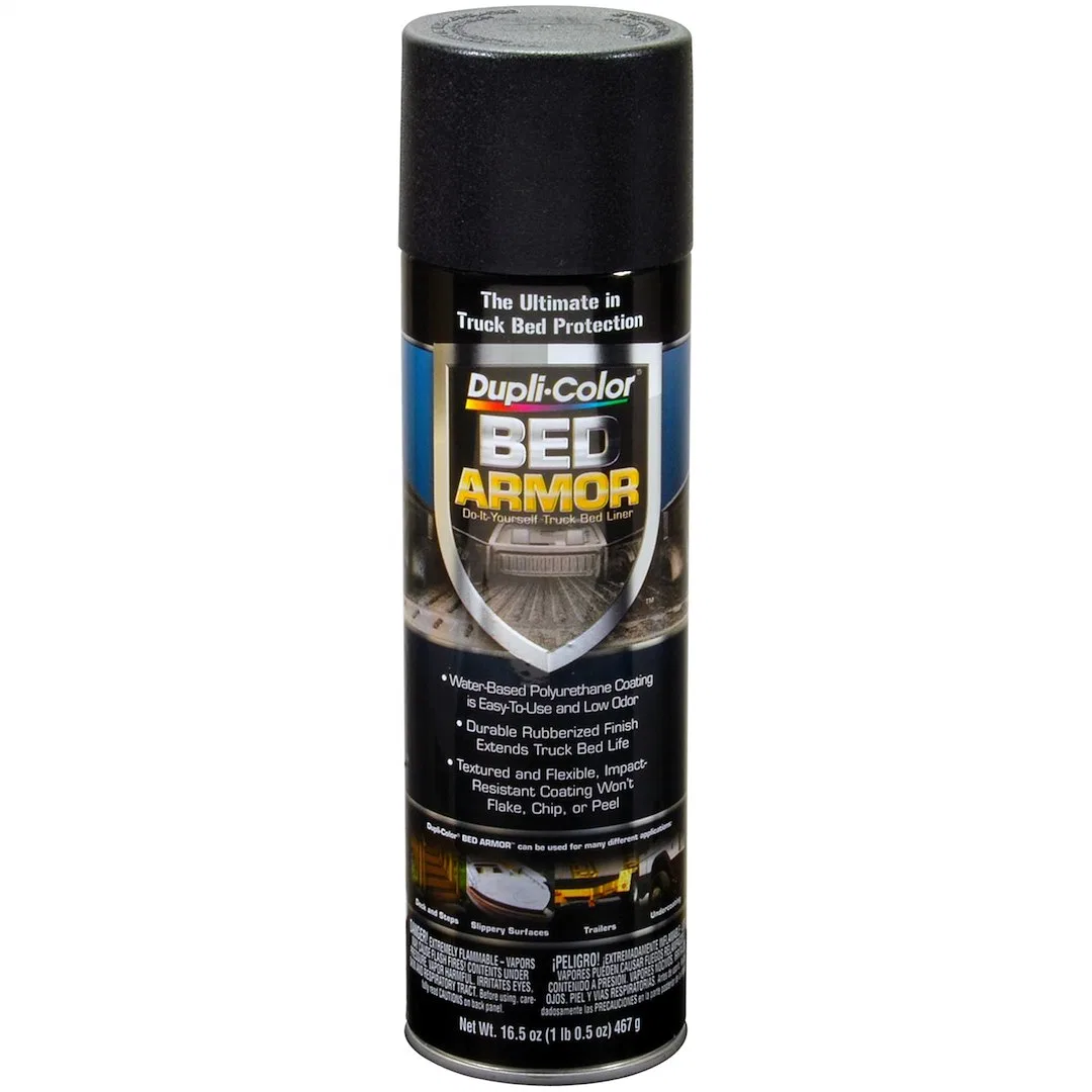 BAA2010 – VHT Bed Liner, Spray-On Covers 25 Square Foot Area Black Water-Based Polyurethane 16.5 Aerosol Can